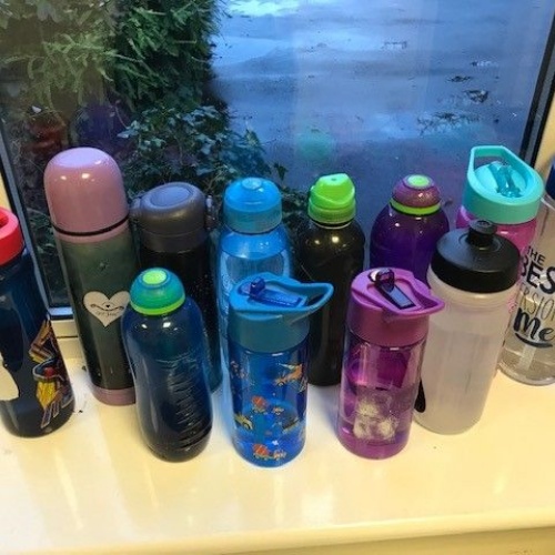 primary school water bottle
